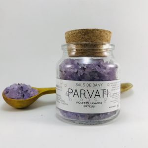 Sals de Bany parvati violetes lavanda patxuli